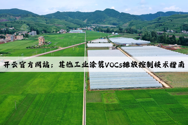 开云官方网站：其他工业涂装VOCs排放控制技术指南